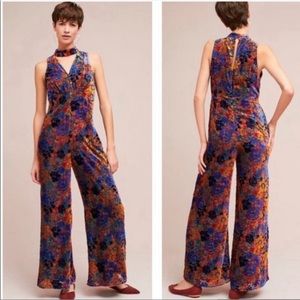 Anthropology velvet jumper